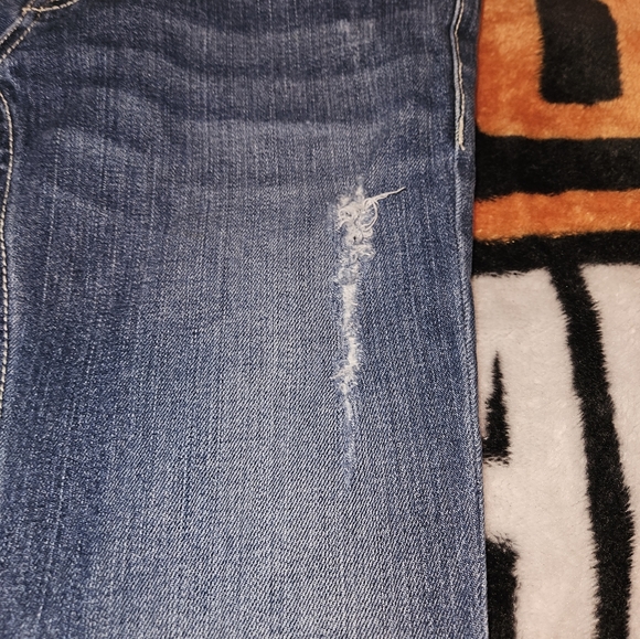 Gifted FREE with Purchase ⭐️ D-9 Joplin Distressed Flare Jeans 27 - Picture 4 of 16